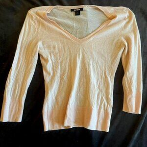 Express Cashmere sweater- Pink XS
